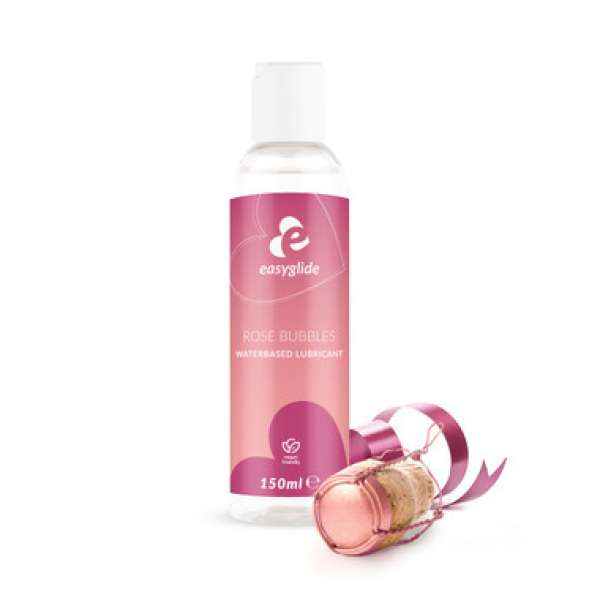 EasyGlide - ízesített vízbázisú síkosító - rosé pezsgő (150 ml)
