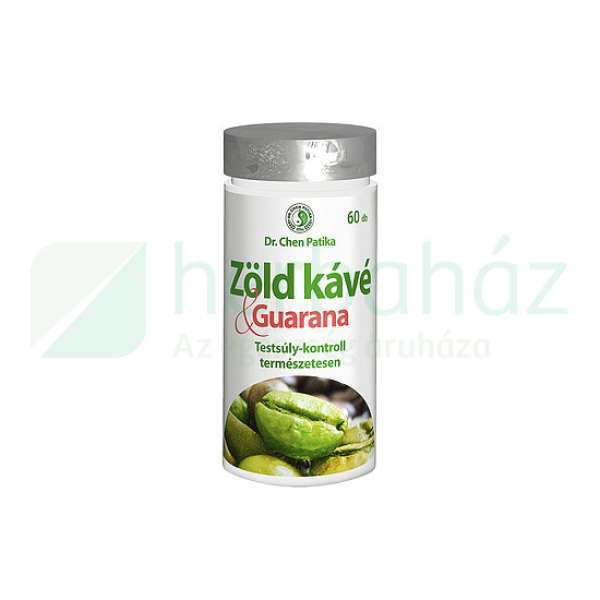 DR.CHEN ZÖLDKÁVÉ&GUARANA KAPSZULA 60DB