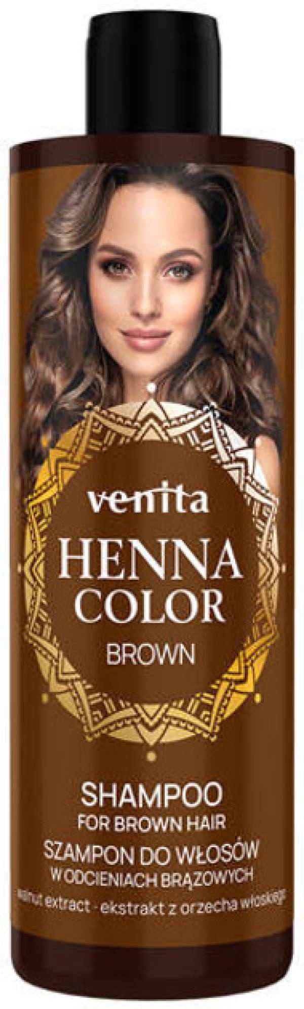 Henna Color hajsampon barna és piros árnyalatú hajra 250 ml