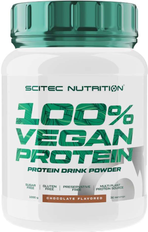 SciTec 100% Vegan Protein 1000g csokoládé