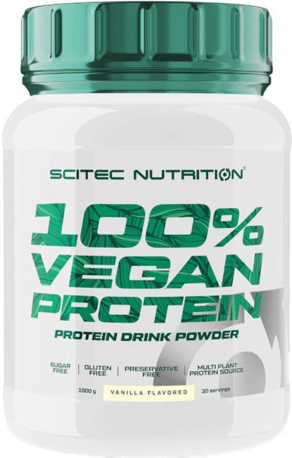 SciTec 100% Vegan Protein 1000g vanília