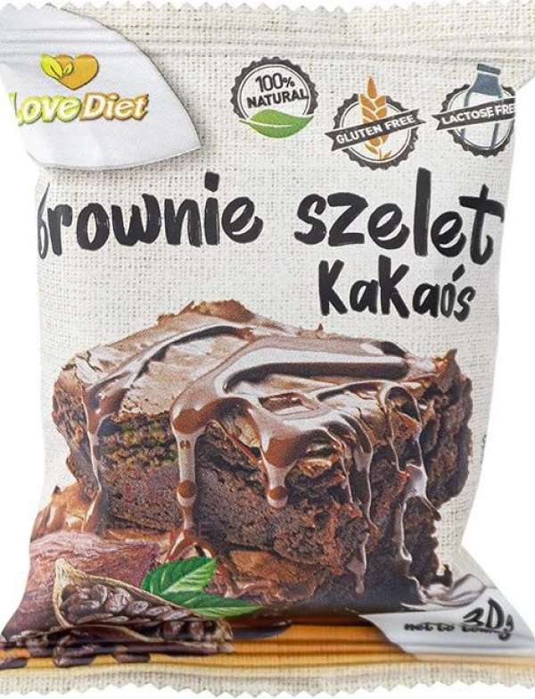 LOVE DIET BROWNIE KAKAÓ 30G