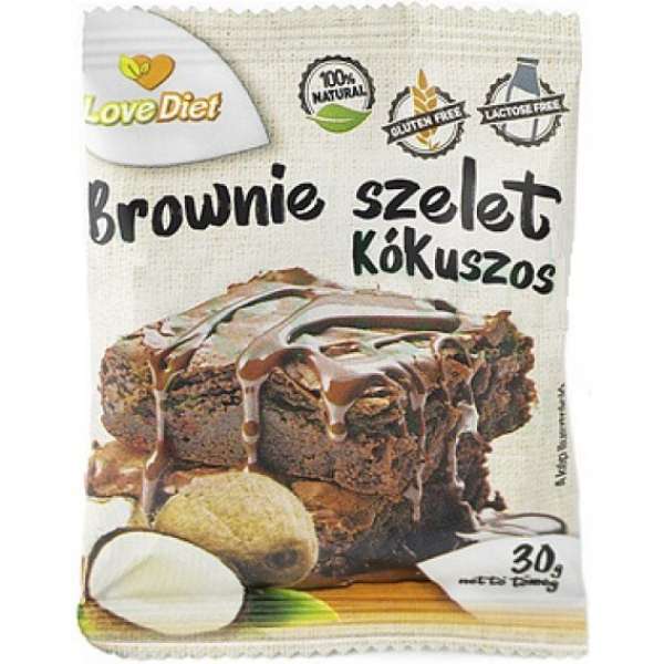 LOVE DIET BROWNIE KÓKUSZ 30G