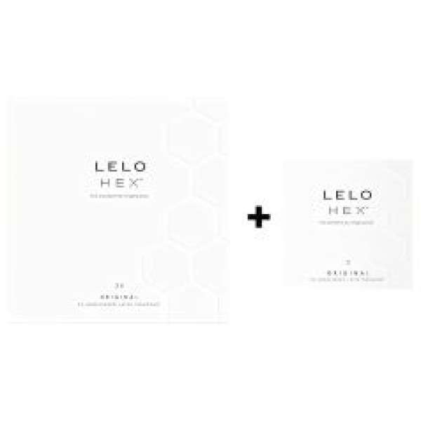 LELO Hex Original - luxus óvszer csomag (36+3db)