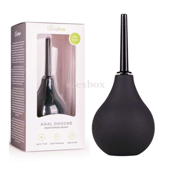 Easytoys - anál zuhany - kicsi (fekete)