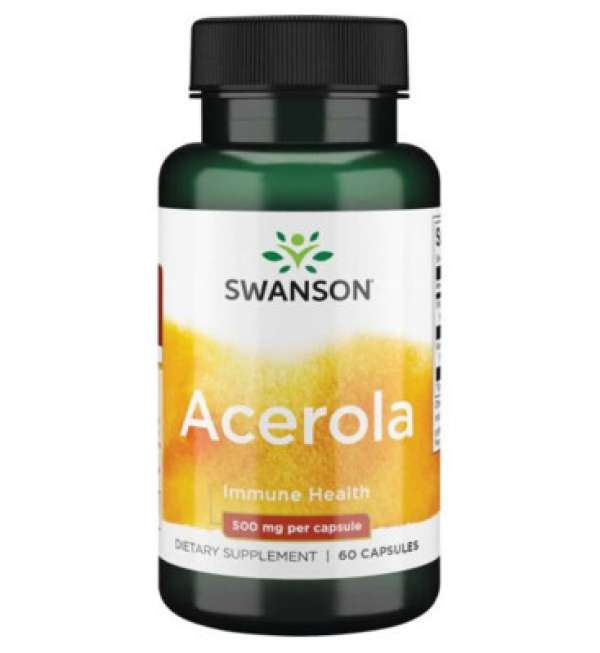 SWANSON ACEROLA 500 mg/60 db