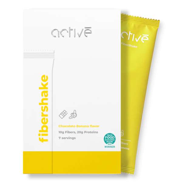 active FiberShake - csokoládé-banán - 7 adag