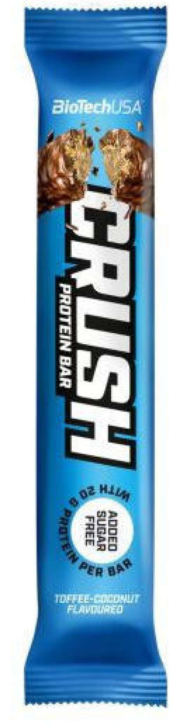 Biotech crush bar toffee&kókusz fehérjeszelet 64 g