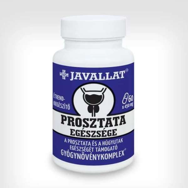Javallat prosztata egészsége étrend-kiegészítő kapszula 60 db