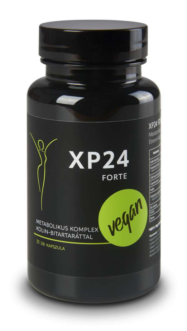 XP 24 Forte kapszula 30 db - Metabolikus vegán komplex kolin-bitartaráttal