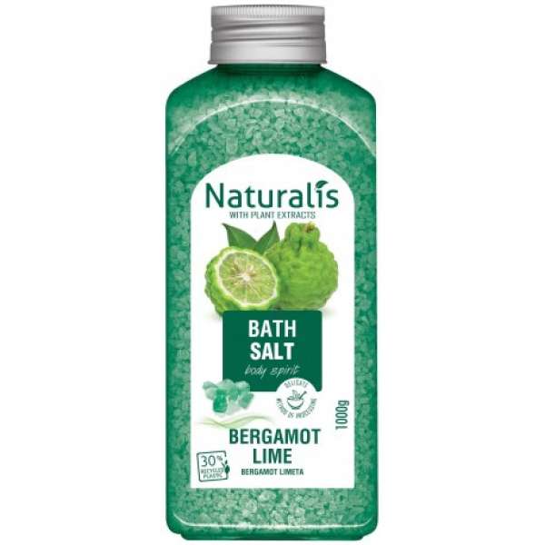 Naturalis fürdősó lime és bergamott 1000 g