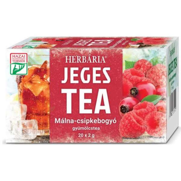 HERBÁRIA JEGES TEA MÁLNA-CSIPKE 20FILTER