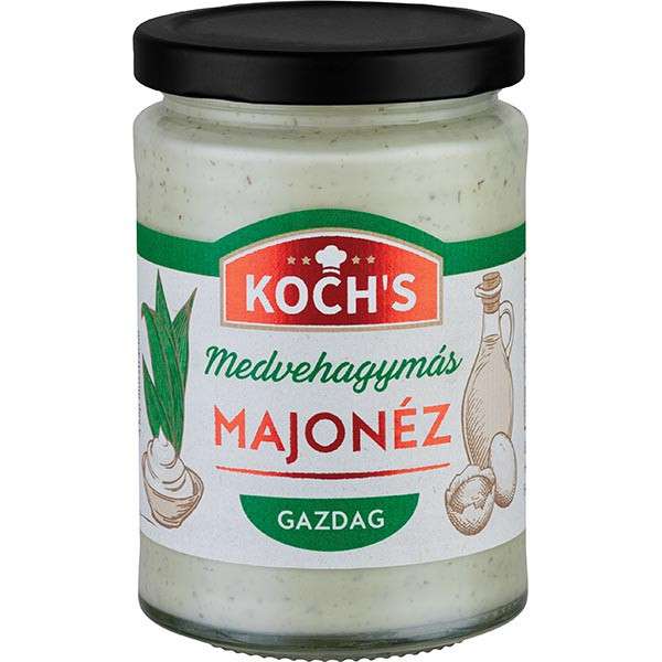 KOCHS MAJONÉZ MEDVEHAGYMA 310G
