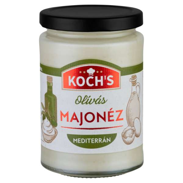 KOCHS MAJONÉZ OLÍVAOLAJ-OLÍVABOGYÓ 310G