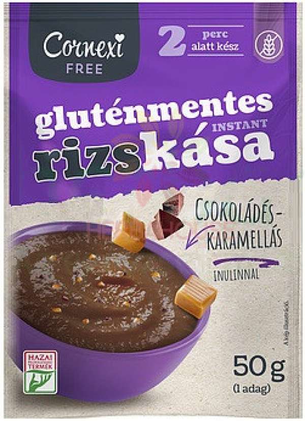 CORNEXI RIZSKÁSA CSOKI-KARAMELL GM 50G