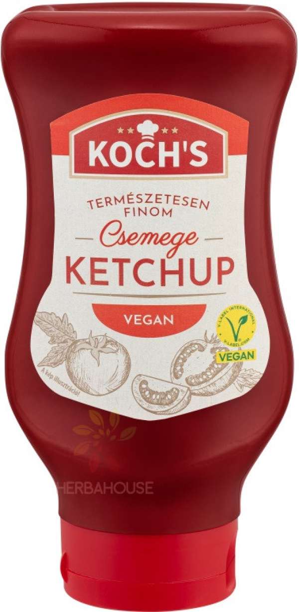 KOCHS VEGÁN KETCHUP CSEMEGE 500G