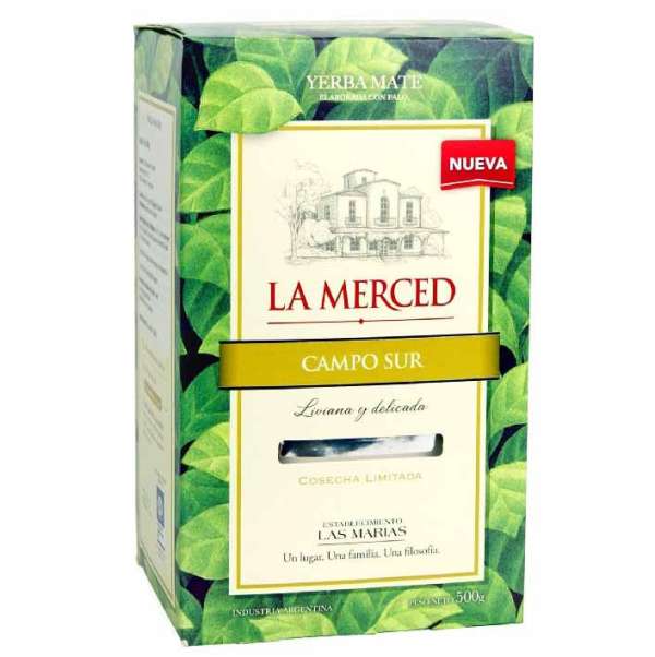 La Merced Campo Sur Natúr Yerba Maté tea, 500g