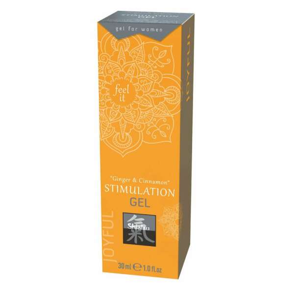 HOT Shiatsu - stimuláló krém nőknek - gyömbér és fahéj (30ml)