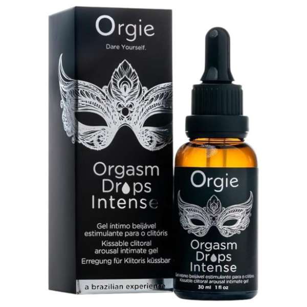 Orgie Orgasm Drops Intense - stimuláló intim gél nőknek (30ml)