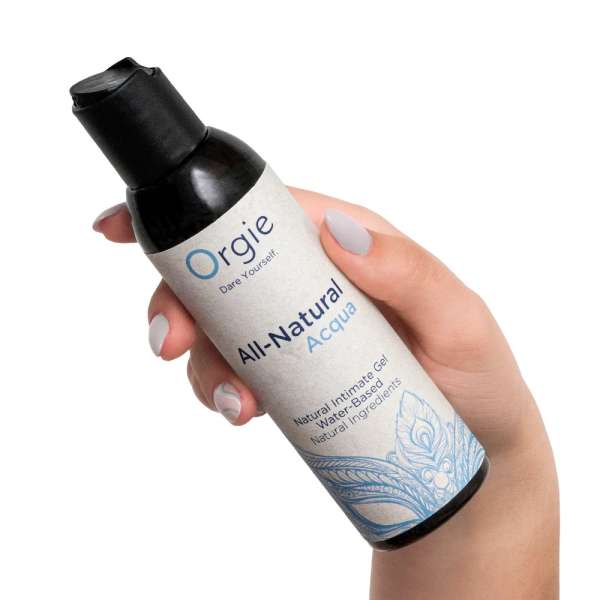 Orgie All Natural - vízbázisú síkosító gél (150ml)