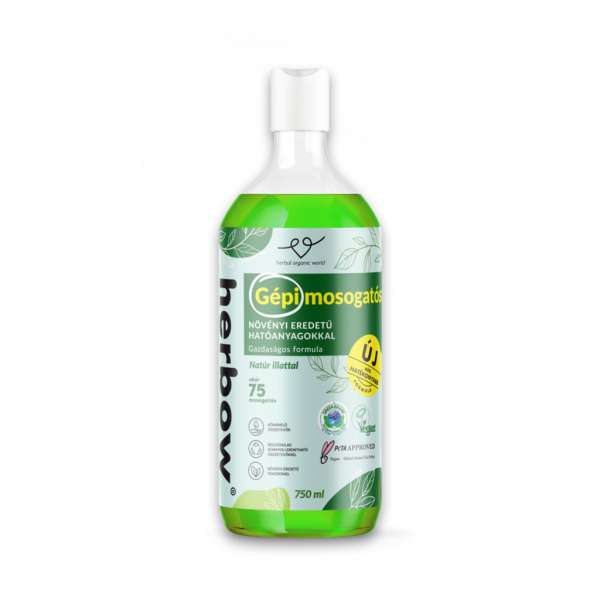 Herbow folyékony gépi mosógatószer natúr illattal 750 ml