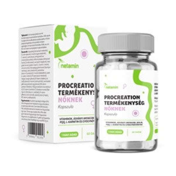 Netamin procreation termékenység nőknek kapszula 60 db