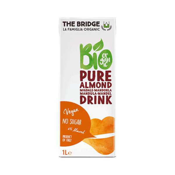 The Bridge bio 6% mandulaital pure gluténmentes 1000 ml