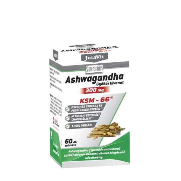 Jutavit ashwagandha gyökér kivonat tabletta 300mg 60 db