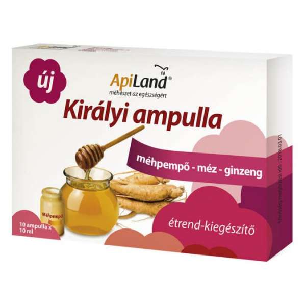 Apiland királyi ampulla 10 db