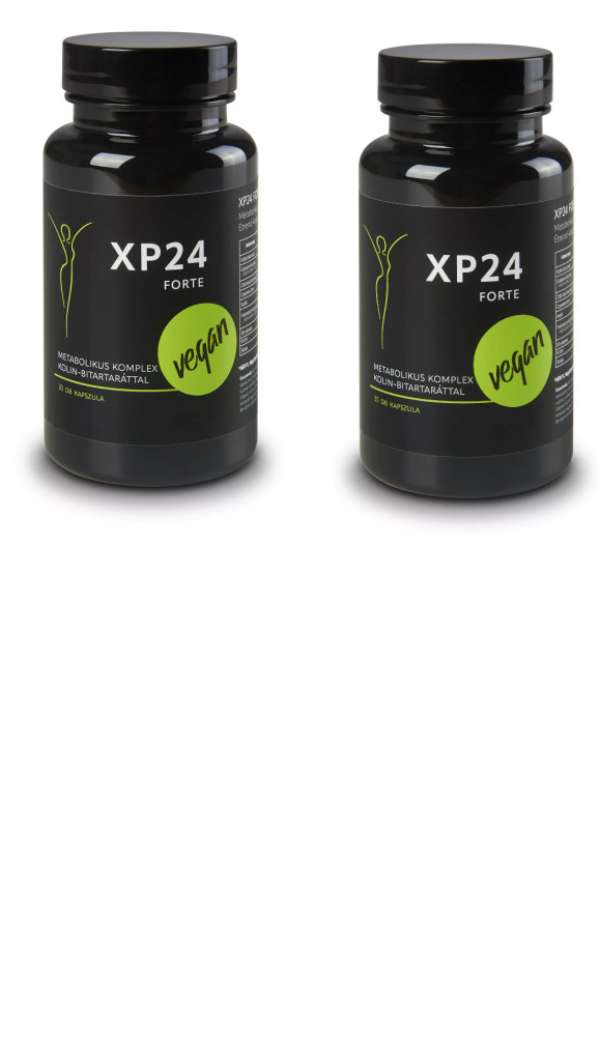 2 db XP 24 Forte kapszula 30 db - Metabolikus vegán komplex kolin-bitartaráttal