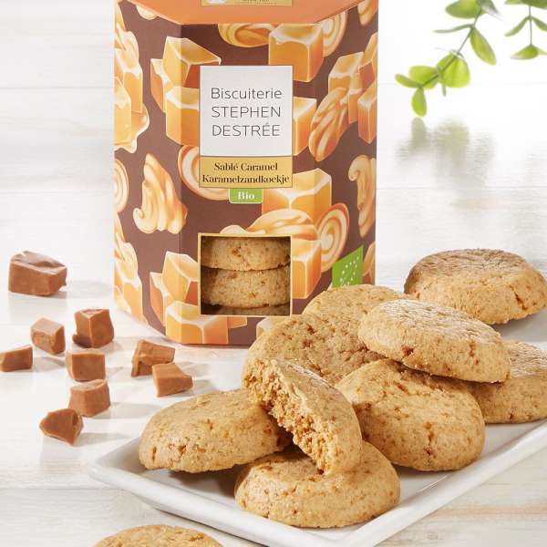 Biscuiterie Destrée karamellás belga vajas keksz 100 g