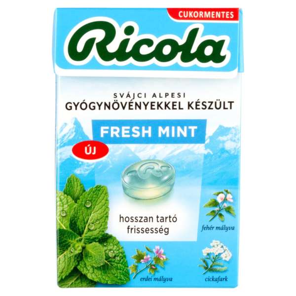 Ricola cukorka fresh mint 40 g
