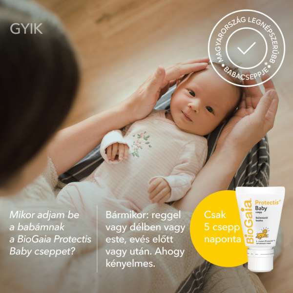 Biogaia protectis baby étrend-kiegészítő csepp 5 ml
