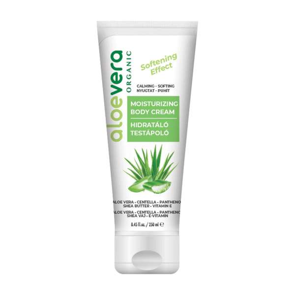 Aloe vera Organic lágy testápoló krém 250 ml