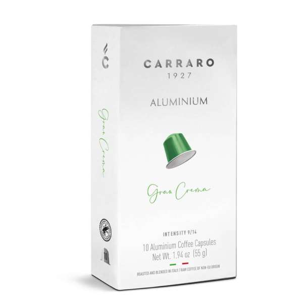 Carraro gran crema kávékapszula nespresso kompatibilis 10 db