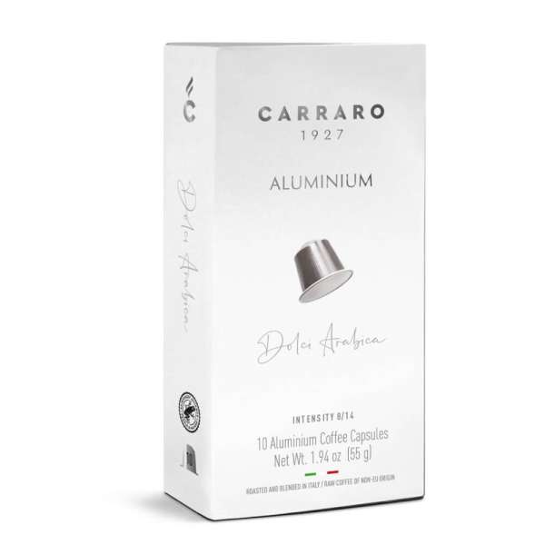 Carraro dolci arabica kávékapszula nespresso kompatibilis 10 db