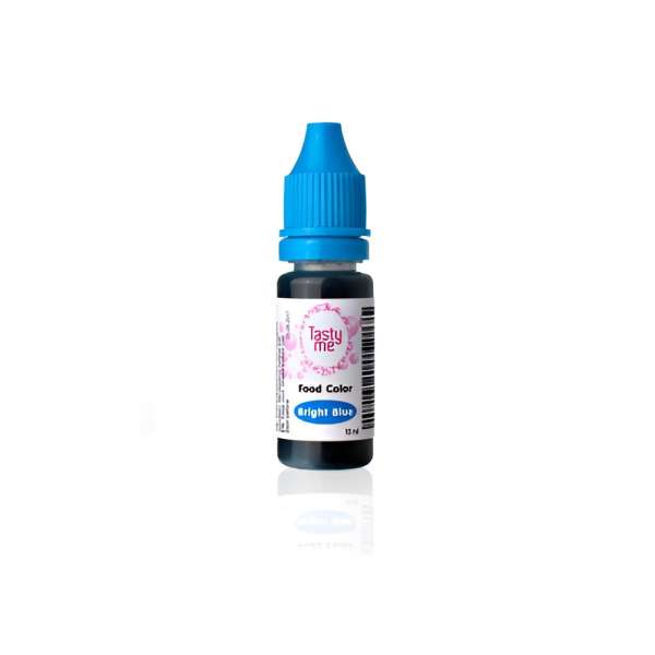 Tasty Me gluténmentes ételfesték fényes kék 10 ml