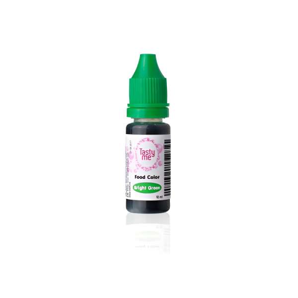 Tasty Me gluténmentes ételfesték fényes zöld 10 ml