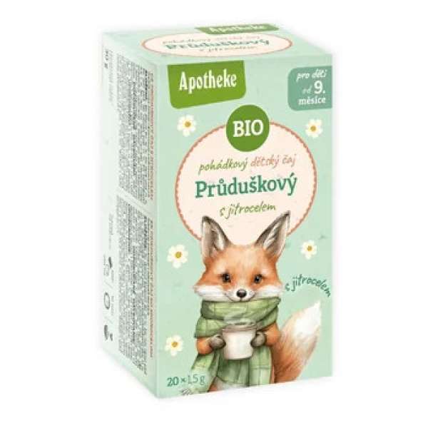 Apotheke bio kuc-kuc gyermektea lándzsás útifűvel és csipkebogyóval 20x1,5g 30 g