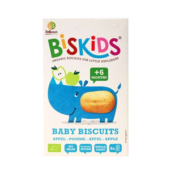 Biskids Baby Biscuits almás biokeksz 120 g
