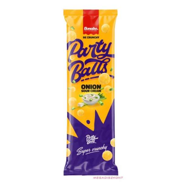 Bonabo party xxl hagymás tejfölös ízű snack 300 g