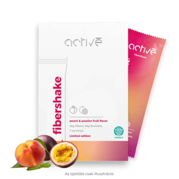 activé FiberShake peach & passion fruit