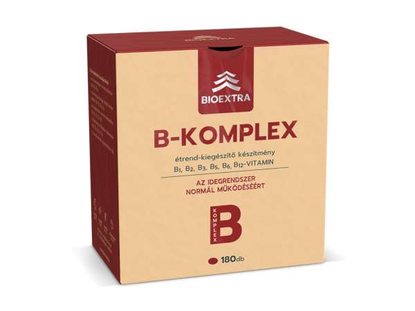 Bioextra b-komplex étrend-kiegészítő lágyzselatin kapszula 180 db