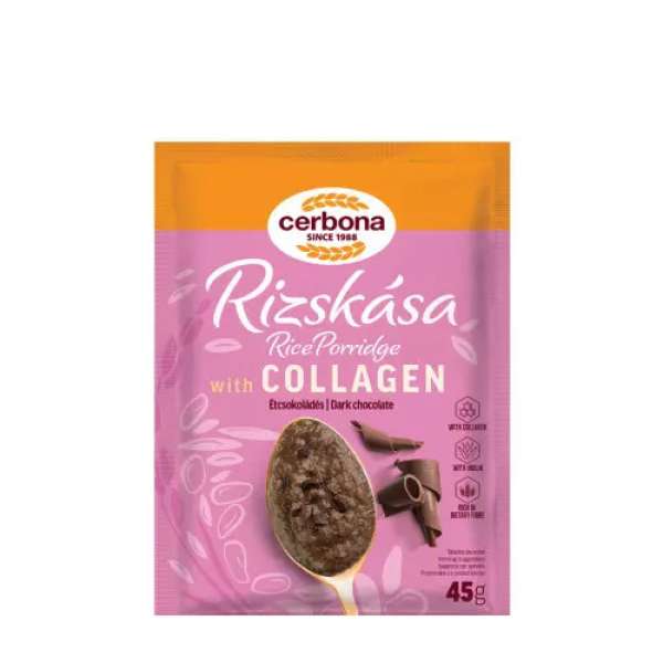 Cerbona rizskása étcsokis kollagénnel 45 g