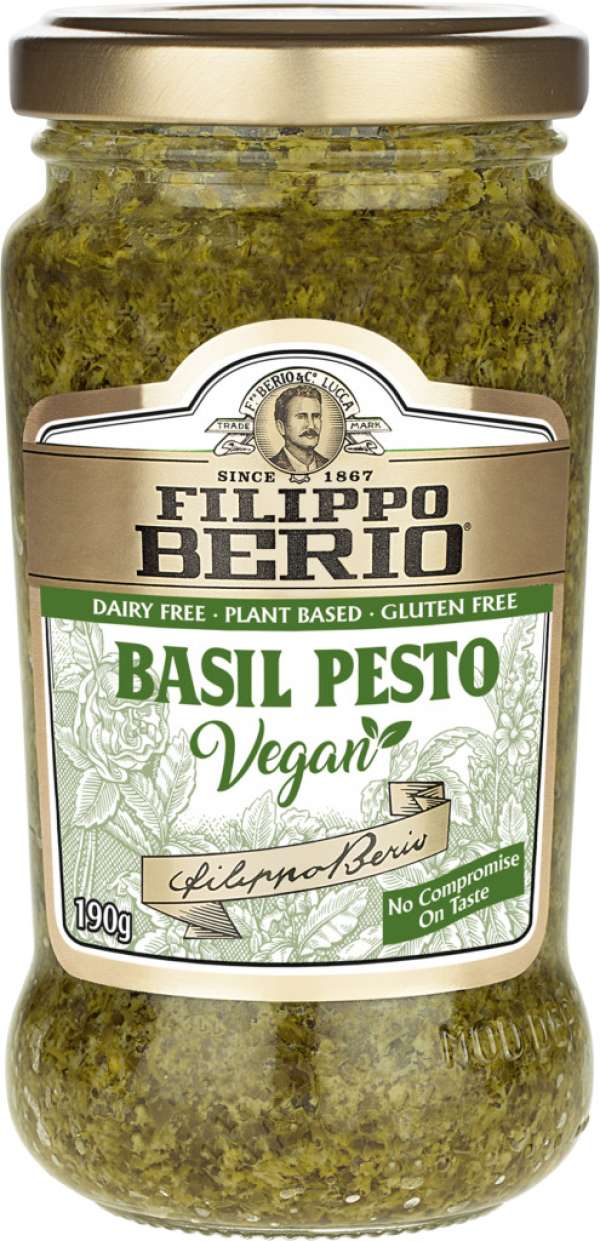 Filippo Berio vegán pesto bazsalikommal 190 g
