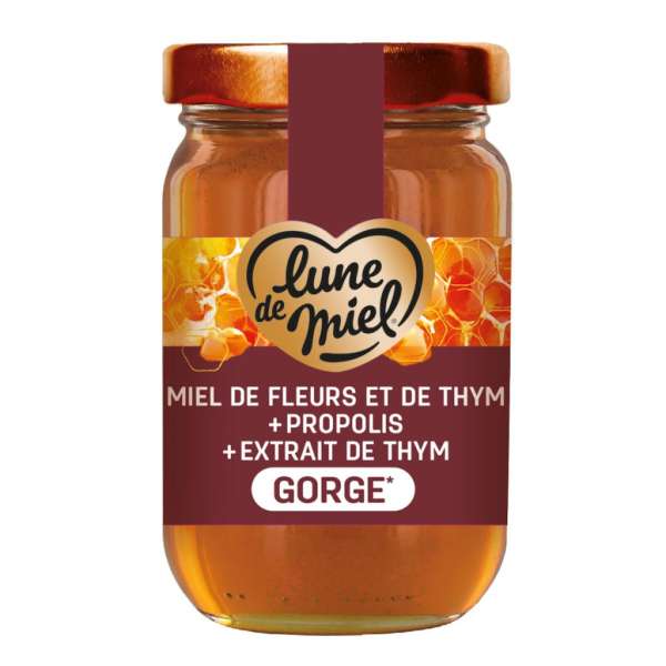 Lune de Miel virág- és kakukkfű méz propolisszal 180 g
