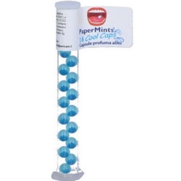 PaperMints cool caps mentolos cukorka 18 db