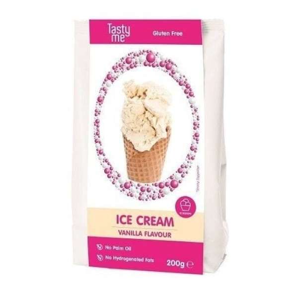 Tasty Me gluténmentes fagyi mix vanília 200 g