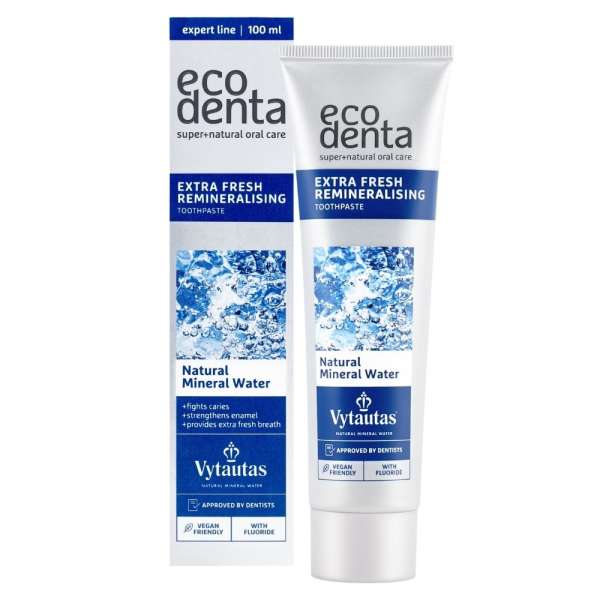 Ecodenta Remineralizáló fogkrém ásványvízzel 100ml