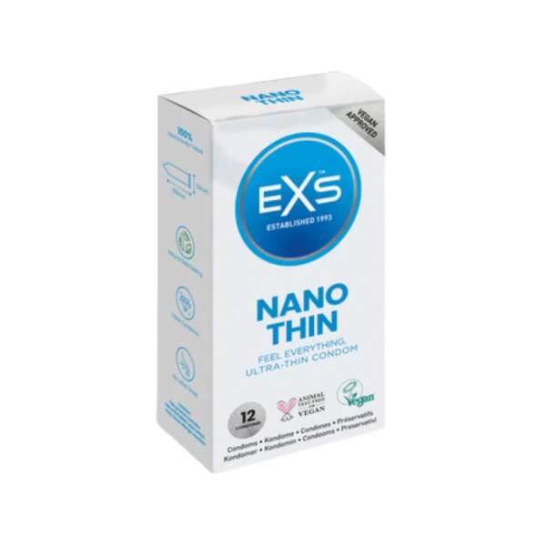 EXS Nano Thin - ultra vékony óvszer (12db)